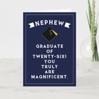 Nephew Graduation 2026 Card