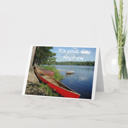 *NEPHEW* HOPE YOUR BIRTHDAY IS ENJOYABLE CARD