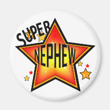 Nephew Super Star Funny Magnet