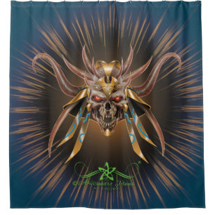 Nephila Shower Curtain