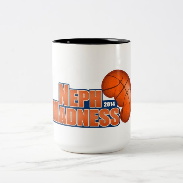 NephMadness Two-Tone Coffee Mug (Center)