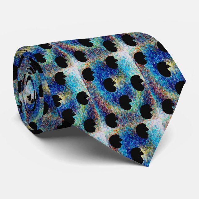 Nephrologist Artsy Kidney Tie (Rolled)