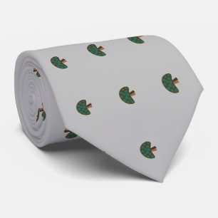 Nephrologist Artsy lll Kidney Design Gray  #6 Neck Tie