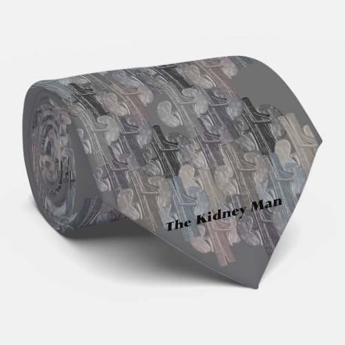 Nephrologist Tie Artsy Human Kidney Design 27