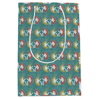 Nephrology Artsy Kidney Design Medium Gift Bag