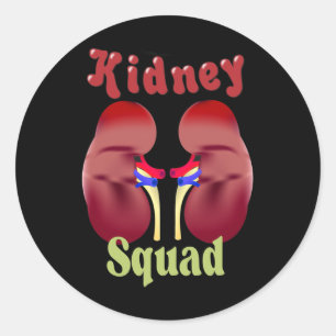 Nephrology Nurse Dialysis Technician Classic Round Sticker
