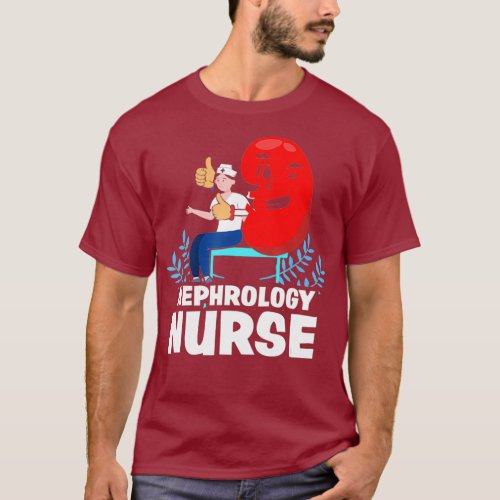 Nephrology Nurse Immune Dialysis Nursing RN T_Shirt