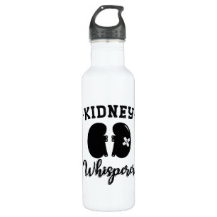 Nephrology Tech Kidney Whisperer Dialysis Nurse Stainless Steel Water Bottle