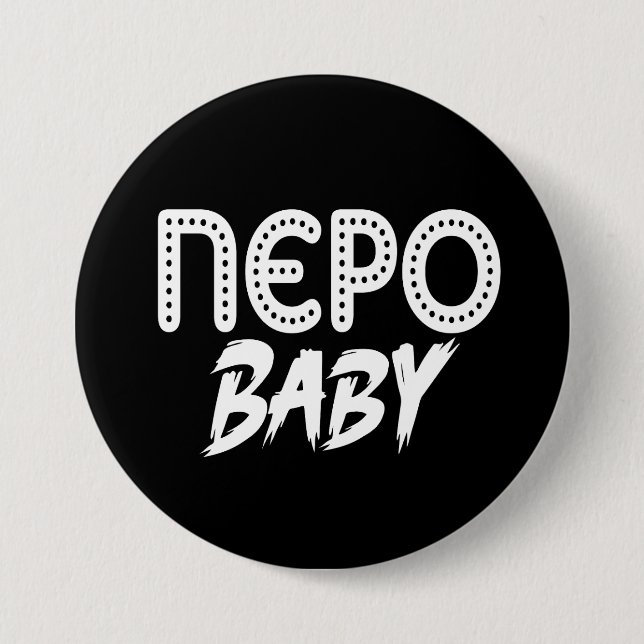 Nepo Baby Button (Front)