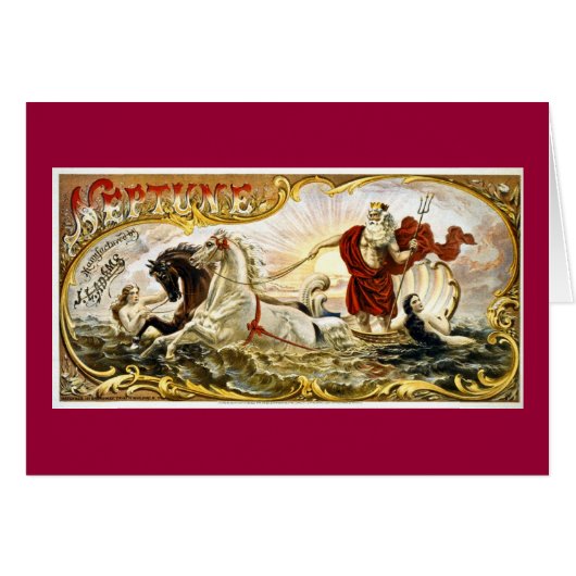 Neptune 1866 - Vintage Label Cards (Front Horizontal)