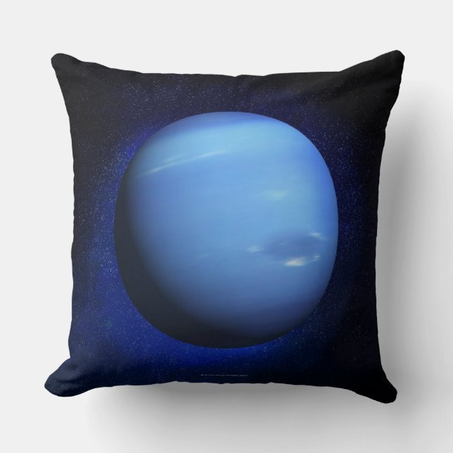 Neptune 3 throw pillow (Front)