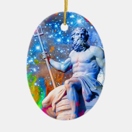 Neptune Ceramic Ornament