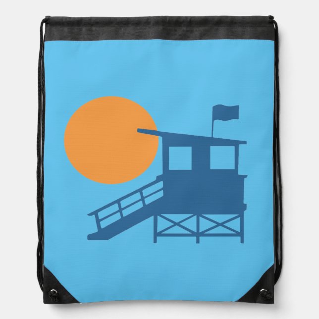 Neptune Drawstring Backpack (Front)