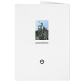Neptune Fountain in Berlin Cards (Back)