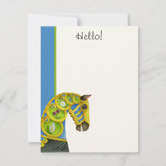 Neptune Hello! Flat Note Cards