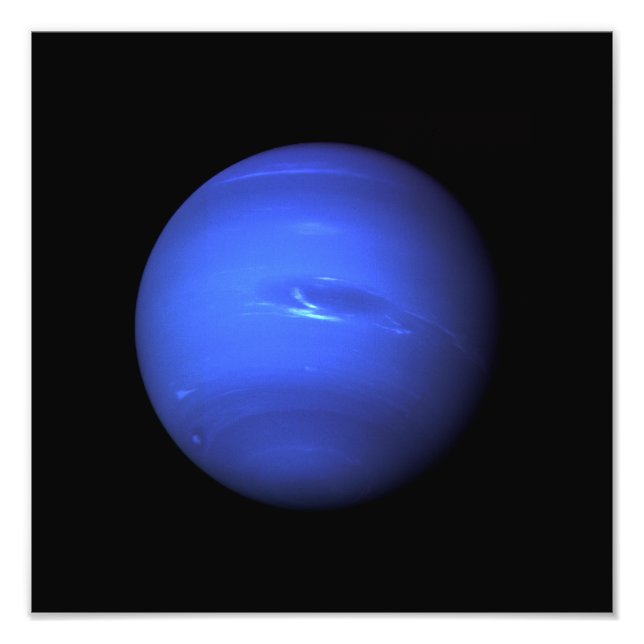 Neptune NASA Planet Photo Print (Front)