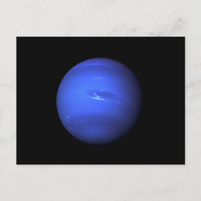 Neptune NASA Planet Postcard (Front)