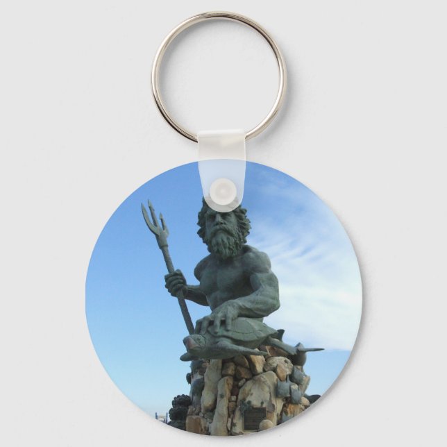 Neptune Pin Keychain (Front)