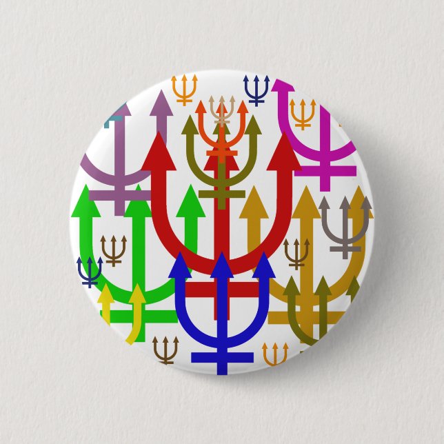 Neptune Pinback Button (Front)