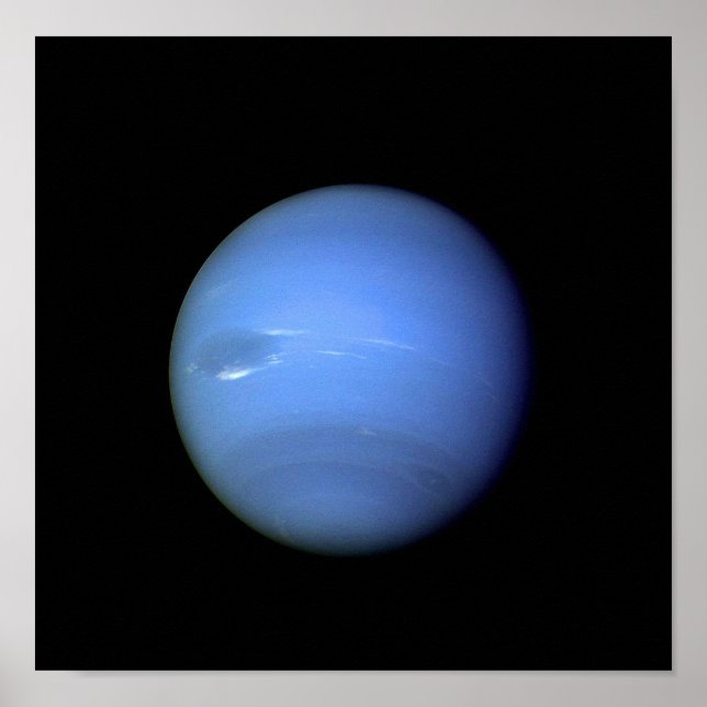 Neptune planet NASA Poster (Front)