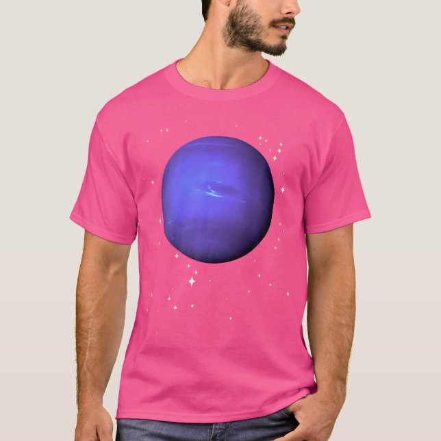 Neptune Planet Planetary System Solar Astronomer A T-Shirt (Front)