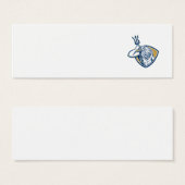 Neptune Poseidon Trident Shield Retro (Front & Back)