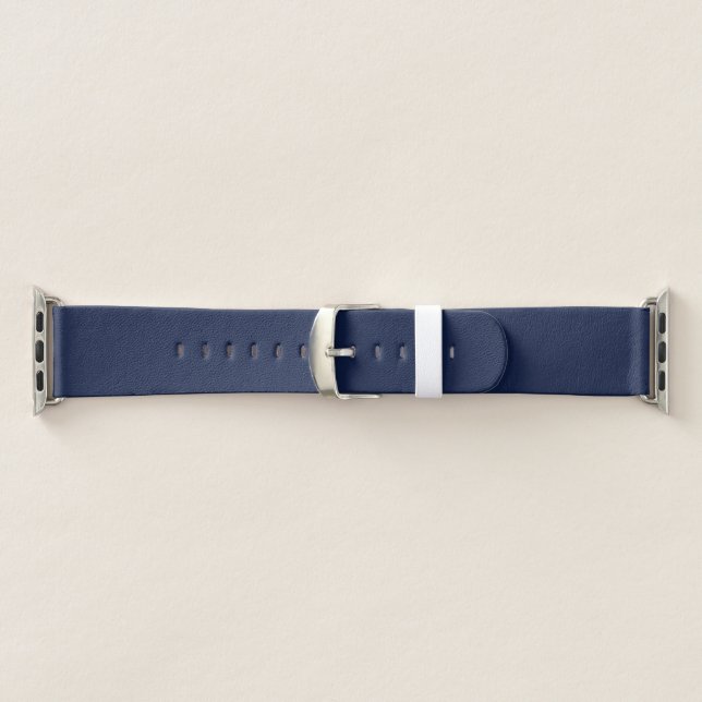 Neptune, Seashell, Green and Navy Stripes  Apple Watch Band (Band)