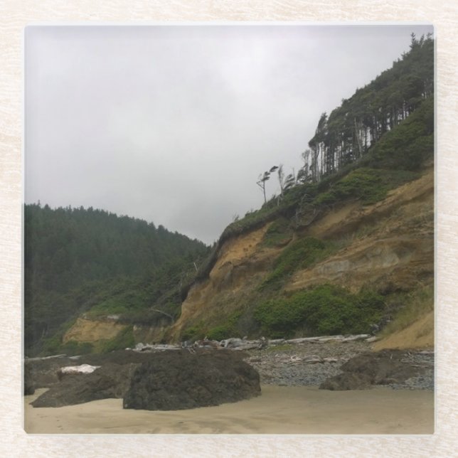 Neptune State Park, OR Glass Coaster (Front)