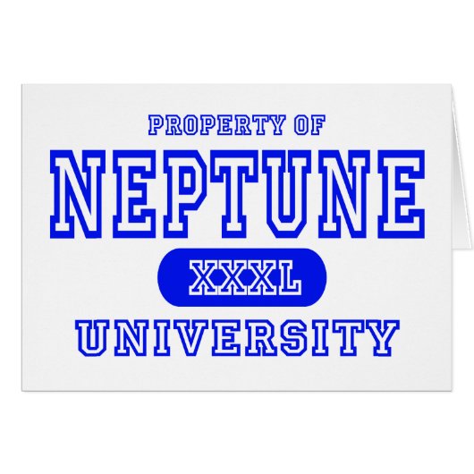 Neptune University Cards (Front Horizontal)