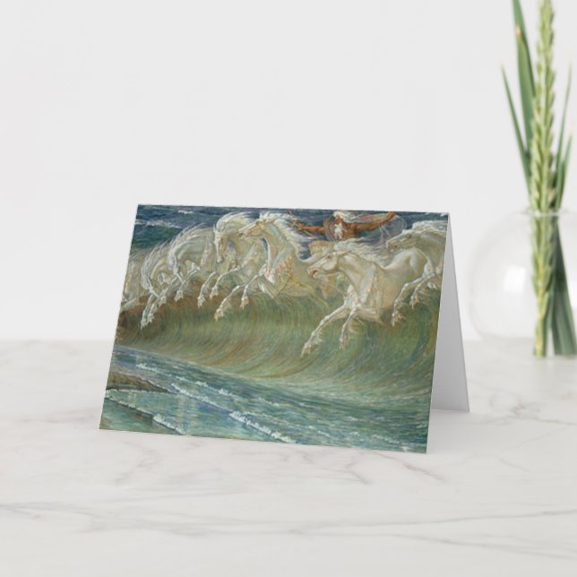 Neptunes Horses Card (Front)