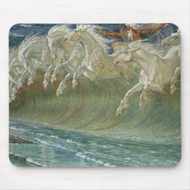 Neptunes Horses Mousepad (Front)