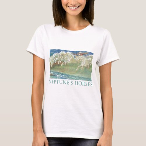 NEPTUNES HORSES RIDE THE WAVES T_Shirt