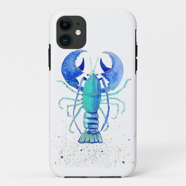 Neptune's Lobster Case-Mate iPhone Case (Back)