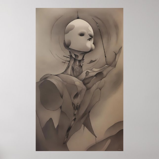 Neptuni Incubi Dusii - Ken Gage Art Poster (Front)