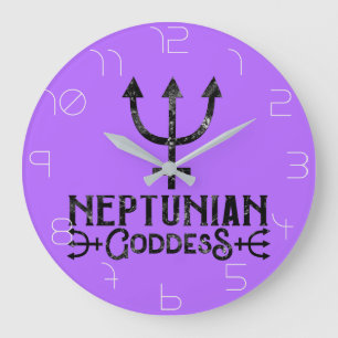Neptunian Goddess Esoteric Astrology Neptune Large Clock