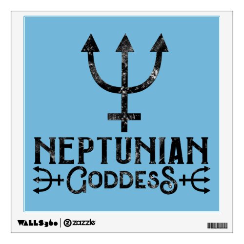 Neptunian Goddess Esoteric Astrology Neptune Wall Decal