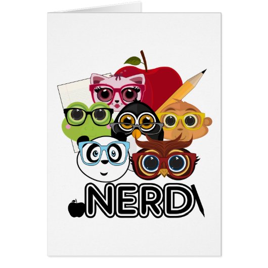 Nerd 3 cards (Front)