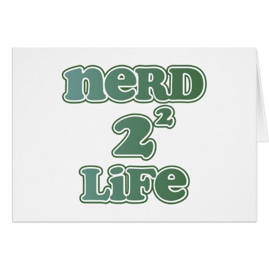 Nerd 4 Life Cards (Front Horizontal)