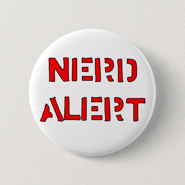 Nerd Alert Button (Front)