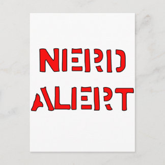 Nerd Alert Postcard