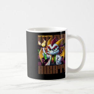 Nerd Alert - S - Angry Anime Dragon Sticker Coffee Mug