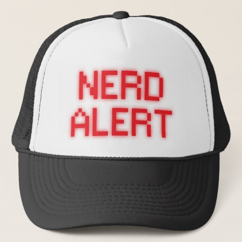 Nerd Alert Trucker Hat