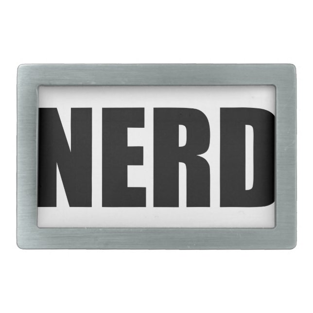 NERD BELT BUCKLE (Front)