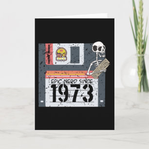Nerd Birthday 1973 Card