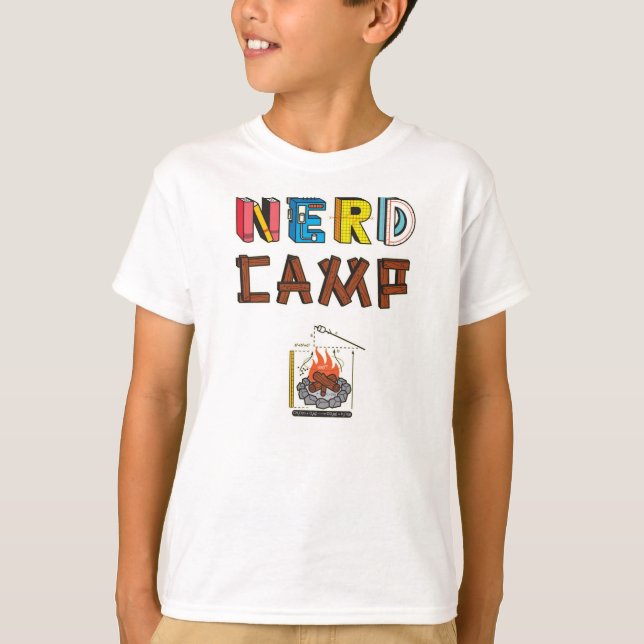 Nerd Camp Kids' T-Shirt (Front)