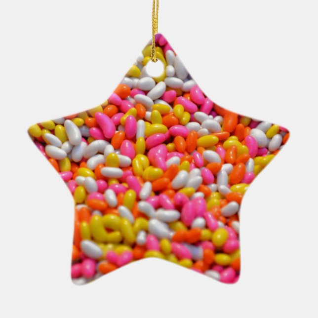 nerd candy ceramic ornament (Front)