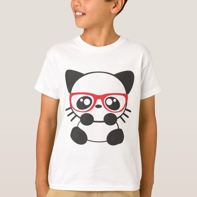 Nerd Cat T-Shirt (Front)