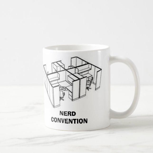 NERD CONVENTION COFFEE MUG (Right)