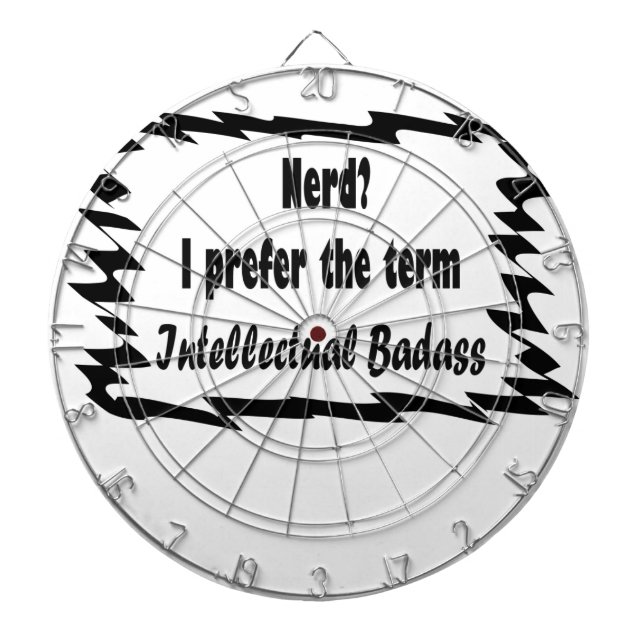 Nerd? Dart Board (Front)
