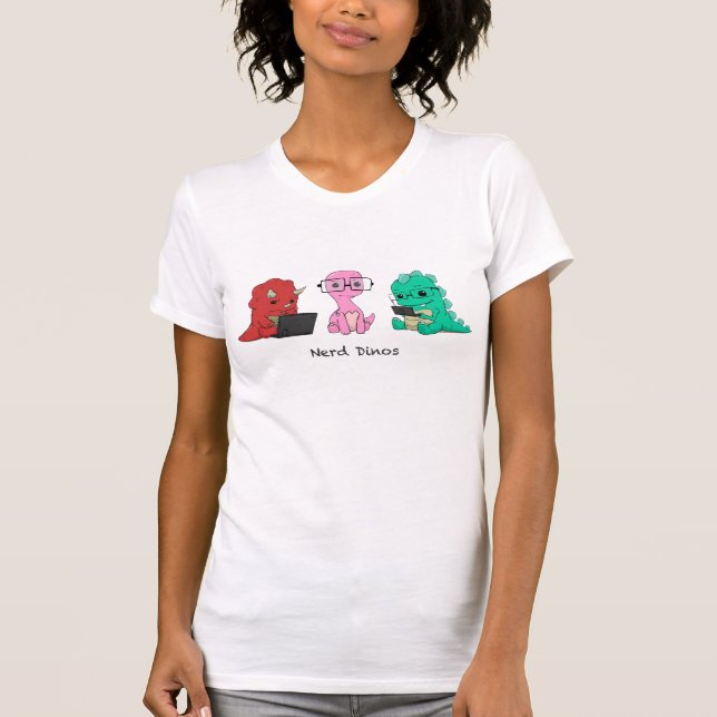 Nerd Dinos T-Shirt (Front)